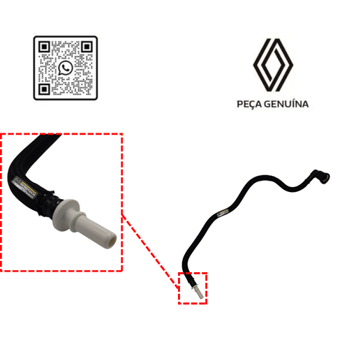 RN 28873R 118728873R MANGUEIRA DO RESPIRO DE OLEO 1.0 H5D1.3 16V H5H CAPDUSORO - 2